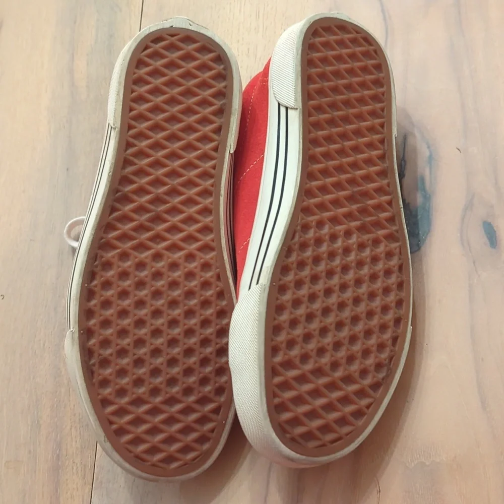 Vans suede lace sneakers RED - Picture 5 of 7
